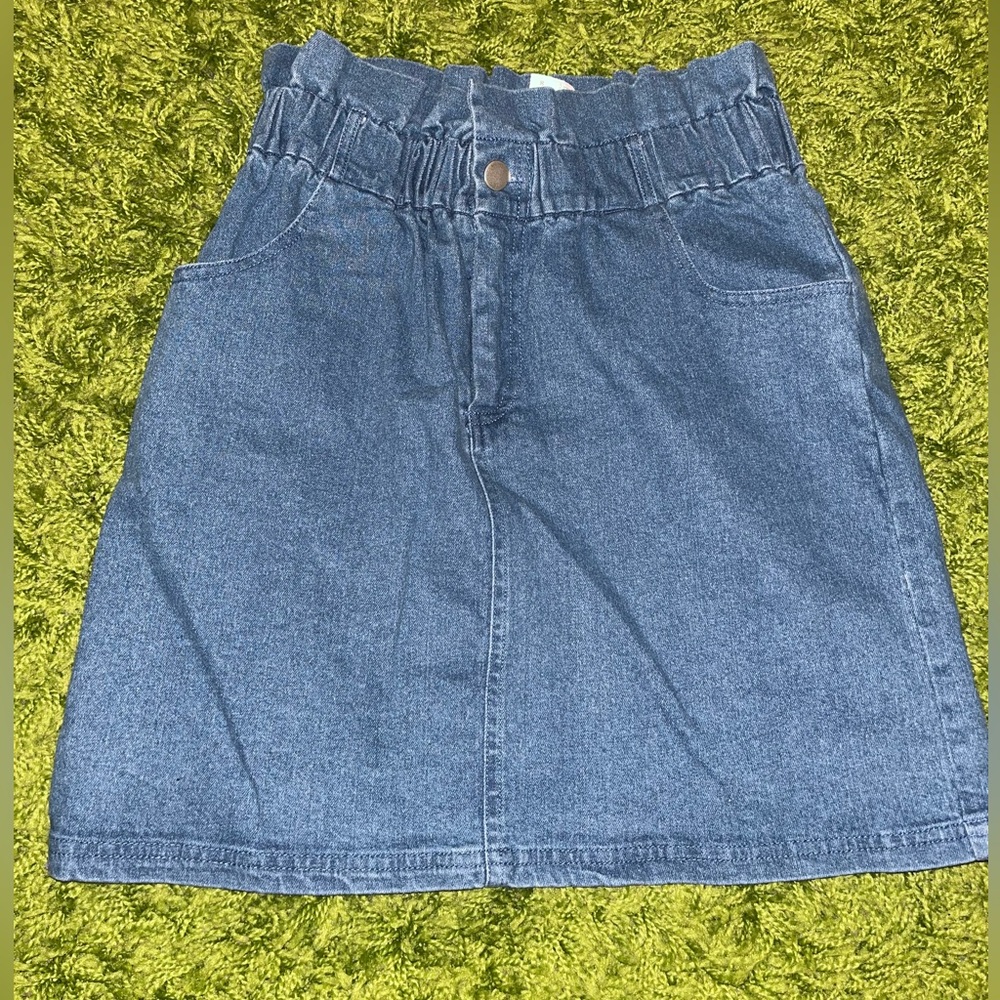 NWT Jean Skirt with pockets